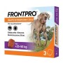 Comprimés FRONTPRO 612474 15 g 3 x 136 mg Convient aux chiens jusqu'à 25-50 kg