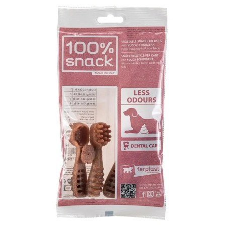 Snack pour chiens Ferplast 89615313 Brosse à Dents 3 Unités