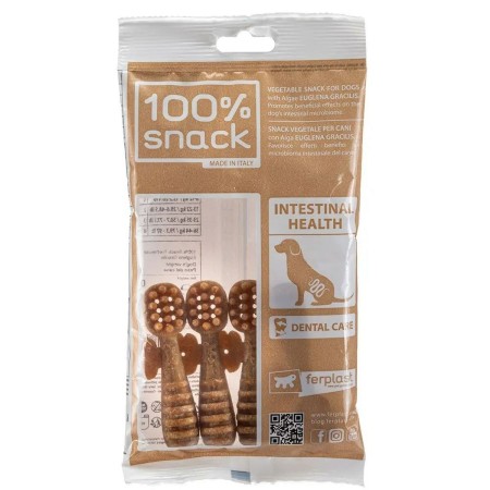 Snack para Perros Ferplast 89615514 Cepillo de Dientes 2 Unidades 2 x 60 g