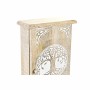 Armario de llaves DKD Home Decor Blanco Gris Madera de mango (Reacondicionado A)