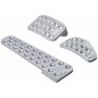Pédales OMP OA/1010 Aluminium Long 3 Pièces