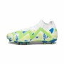 Chaussures de Football pour Adultes Puma Future Match N Fg Blanc Vert clair