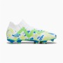 Chaussures de Football pour Adultes Puma Future Match N Fg Blanc Vert clair