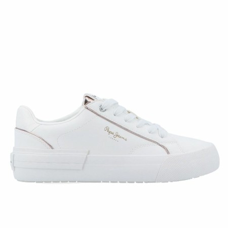 Baskets Casual pour Femme Pepe Jeans Allen Low Blanc