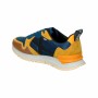 Zapatillas Casual Niño Munich Avenue 10 Azul Amarillo