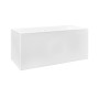 Pot Elho 59 x 30 x 29 cm Blanc Plastique Rectangulaire Moderne