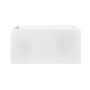 Maceta Elho 59 x 30 x 29 cm Blanco Plástico Rectangular Moderno