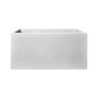 Pot Elho Blanc 59 x 30 x 29 cm Plastique Rectangulaire Moderne