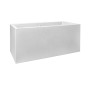 Maceta Elho Blanco 59 x 30 x 29 cm Plástico Rectangular Moderno