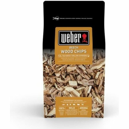 Bois avec cire pour barbecue Weber Fumé 700 g