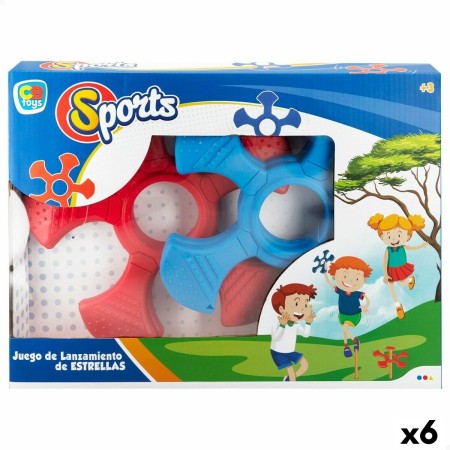 Jeu d’habileté Colorbaby Plage Etoiles Jeu d’habileté 23,5 x 2 x 23,5 cm (6 Unités)