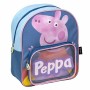 Mochila Escolar Peppa Pig Azul 25 x 30 x 12 cm