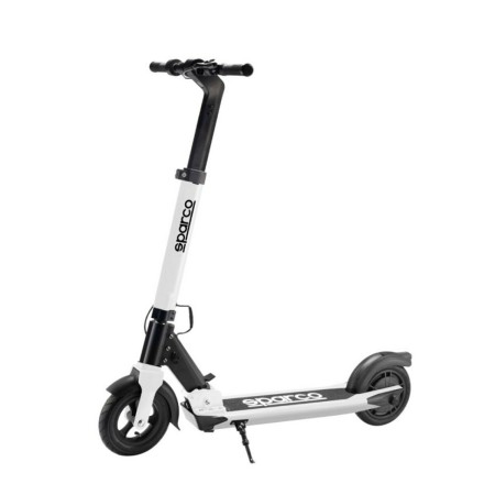 Patinete Scooter Sparco SEM1 Blanco/Negro 8,5" 350 W IPX4 7500 mAh