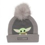 Gorro The Mandalorian Grogu In The Crib Beanie Gris