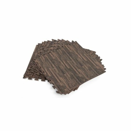 Suelo protector para piscinas desmontables Bestway Madera 50 x 50 cm