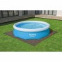 Suelo protector para piscinas desmontables Bestway Madera 50 x 50 cm