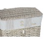 Cesto para la Ropa Sucia Home ESPRIT Beige Natural 5 Piezas 47 x 35 x 56 cm