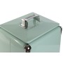 Nevera Portátil Home ESPRIT Verde PVC Metal Acero Polipropileno 17 L 32 x 24 x 43 cm