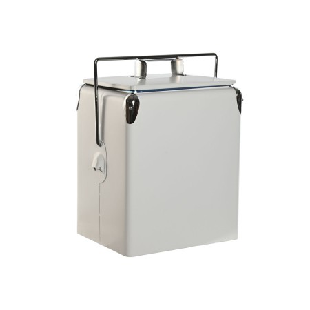 Glacière Home ESPRIT Blanc PVC Métal Acier polypropylène 17 L 32 x 24 x 36 cm