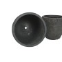 Set de Maceteros Home ESPRIT Gris Fibra Magnesio 44,5 x 44,5 x 41 cm