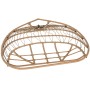 Fauteuil de jardin suspendu Home ESPRIT Brun foncé Marron Clair Aluminium rotin synthétique 130 x 61 x 117 cm