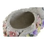 Cache-pot Home ESPRIT Gris Magnésium 34 x 23 x 26 cm (2 Unités)