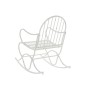 Fauteuil à Bascule Home ESPRIT Blanc Métal 60 x 90 x 96,5 cm