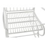 Fauteuil à Bascule Home ESPRIT Blanc Métal 60 x 90 x 96,5 cm