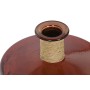 Jarrón Home ESPRIT Marrón Cuerda Cristal Templado 35 x 35 x 45 cm