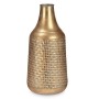 Vase Doré Métal 21 x 44 x 21 cm (4 Unités) Avec relief