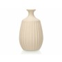 Vase Beige Céramique 19 x 31 x 19 cm (4 Unités) Rayures