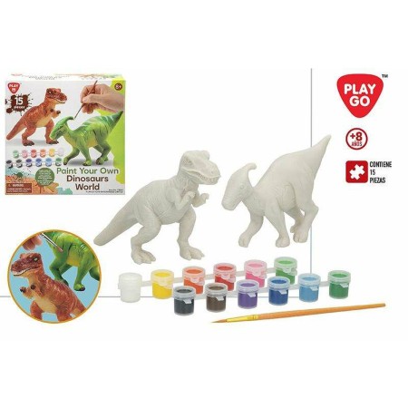 Set de peinture Dinosaurs World 15 Pièces 6,5 x 21,5 x 21,5 cm