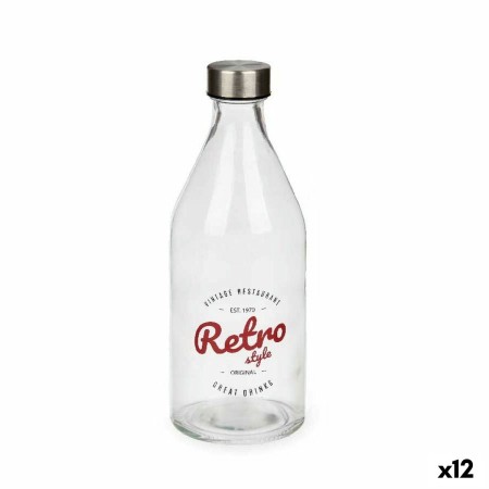 Bouteille Retro verre 1 L (12 Unités)