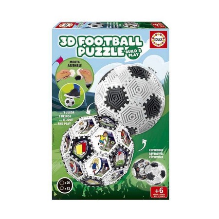 Puzzle 3D Educa (32 pcs) Ballon de Football