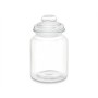 Tarro Transparente Vidrio 900 ml (12 Unidades) Con Tapa