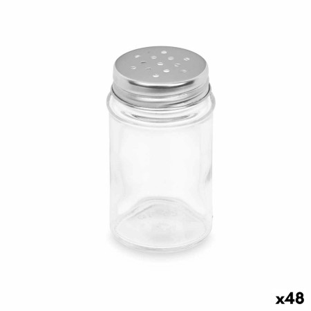 Salière-Poivrière Transparent verre 5 x 8,5 x 5 cm (48 Unités) Rond