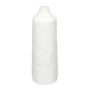Vase Blanc Dolomite 11 x 30 x 11 cm (6 Unités) Cercles