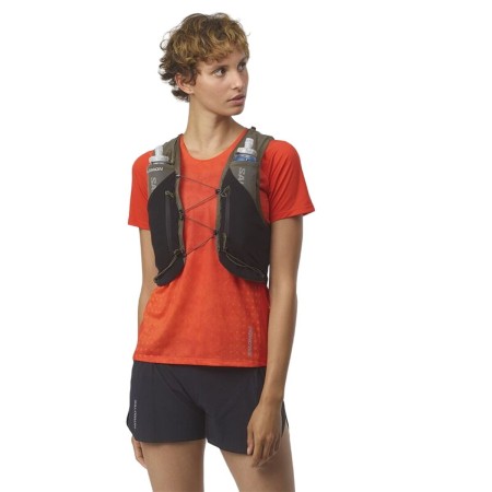 Chaleco Deportivo Unisex Salomon Adv Skin 12 Oliva