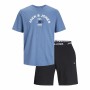 Conjunto Deportivo para Adultos Jack & Jones Jactheo Ss Azul 2 Piezas