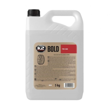 Produit lustrant pour pneumatiques K2 BOLD