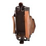 Bolso Mujer Michael Kors Carmen Marrón 28 x 20 x 11 cm