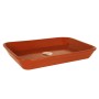 Fuente de Cocina Azofra Rectangular 40 x 27,5 x 5,5 cm (4 Unidades) Barro cocido