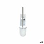 Brosse de salle de wc Blanc Acier ABS 10 x 36 x 10 cm (12 Unités)