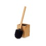 Brosse de salle de wc Bambou Plastique 10 x 36 x 10 cm (12 Unités)