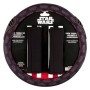 Funda para Volante + Almohadillas para Cinturón Star Wars Darth Vader Universal Negro 3 Piezas