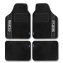 Set de Alfombrillas para Coche Sparco F510 Moqueta Universal Negro 4 Piezas