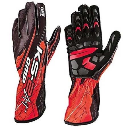 Gants de karting OMP KS-2 Art M Noir Rouge