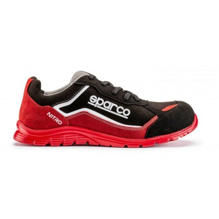 Calzado de Seguridad Sparco Nitro Marcus (44) Negro Rojo