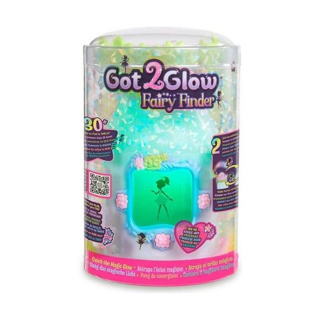 Animal de Compagnie Interactif Famosa Got 2 Glow Fairy Finder Rose Bocal