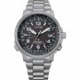 Reloj Hombre Citizen PILOT Negro Plateado